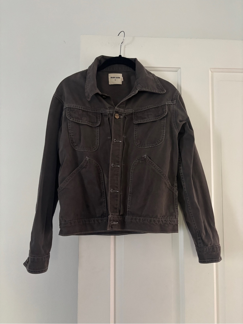 Rudy Jude Trucker Jacket in Ink, XS